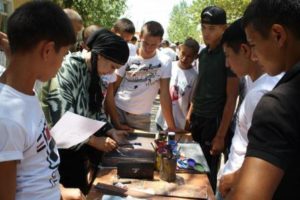 Кўчма кўргазма ва маҳорат дарслари ўтказилди