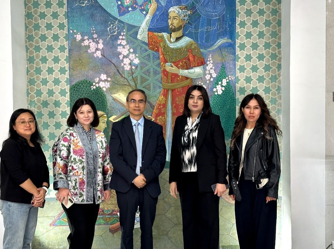 Xitoy Xalq Respublikasi Shanxay san’at kolleksiyalari muzeyi prezidenti Hu Muqing va direktor o‘rinbosari Marie Maolar tashrifi